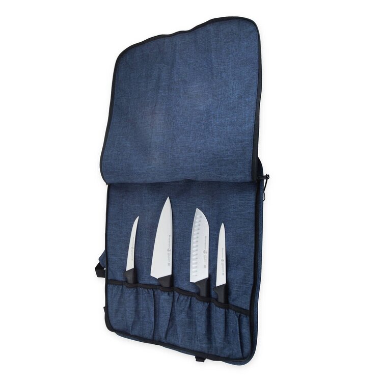 Messermeister Messermeister Navy Blue 8 piece Knife Roll