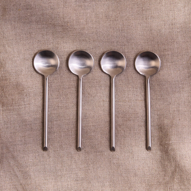 Stainless Condiment Spoon