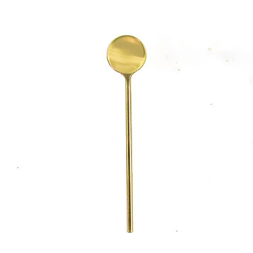 Gold Condiment Spoon