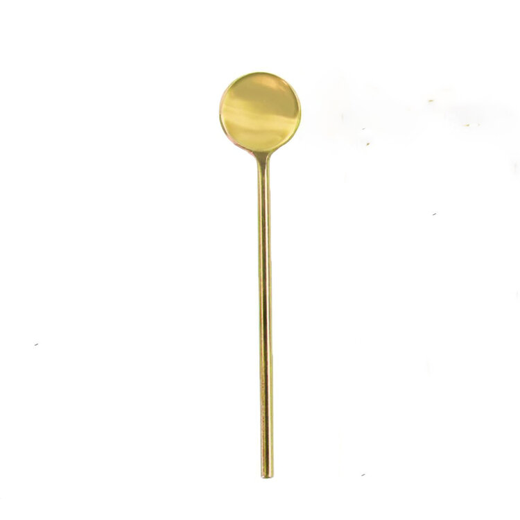 Gold Condiment Spoon