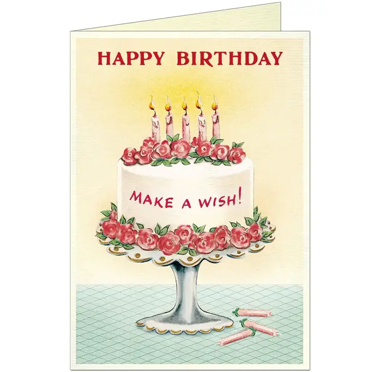 Birthday Cake Greeting Card
