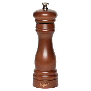 6" Walnut Stain Pepper Mill