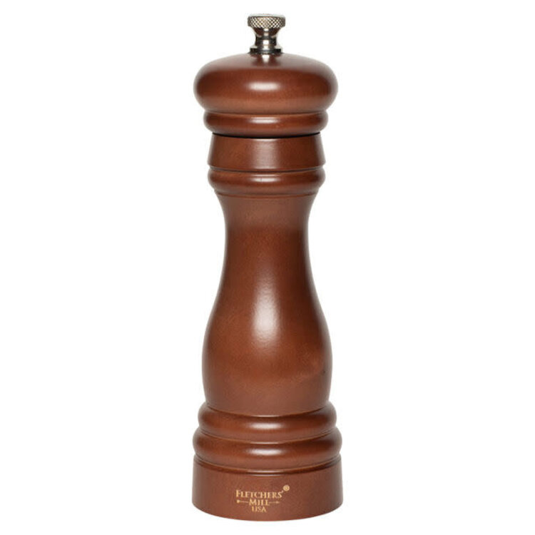 6" Walnut Stain Pepper Mill