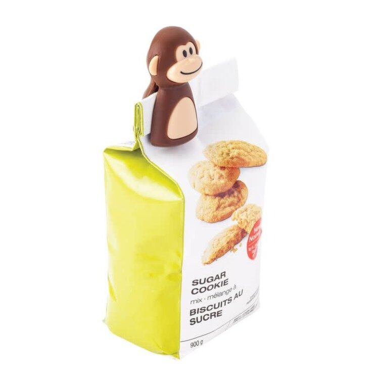 Monkey Bag Clips, set of 2