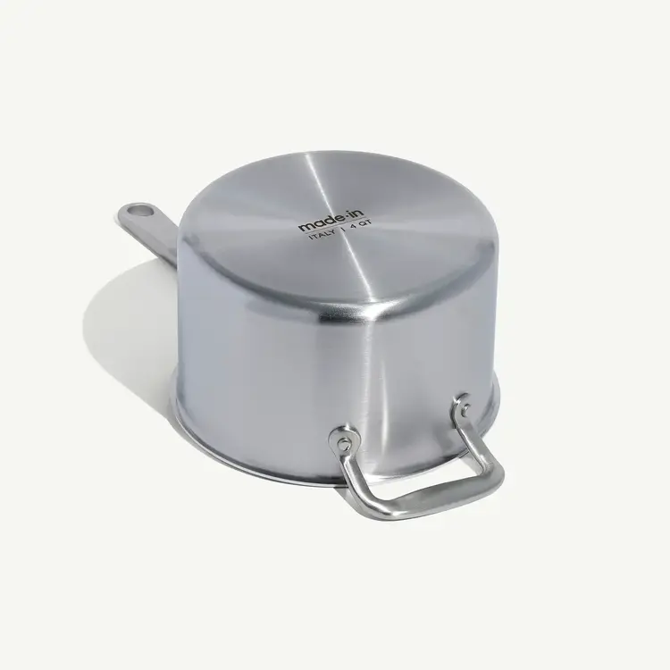 Made In 4 quart 5-ply Stainless Steel Sauce Pan