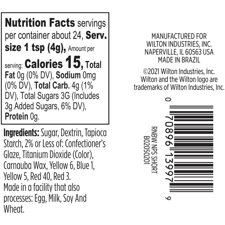 Wilton Mixed Non-Pareils