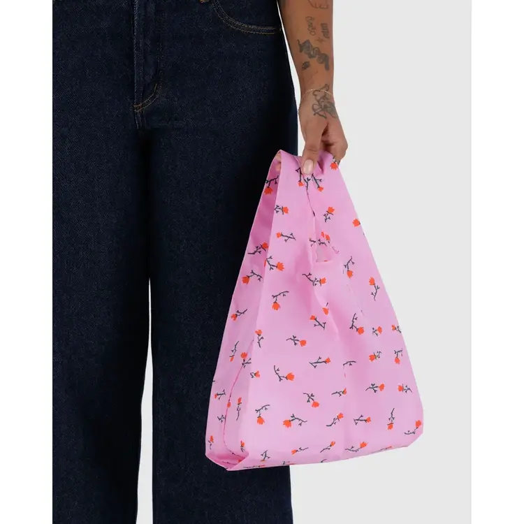 Baggu Painted Wildflower Baby Baggu Small Reusable Tote Bag