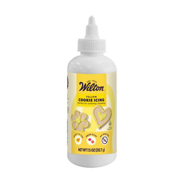 Wilton 7.5oz Yellow Royal Icing Tube