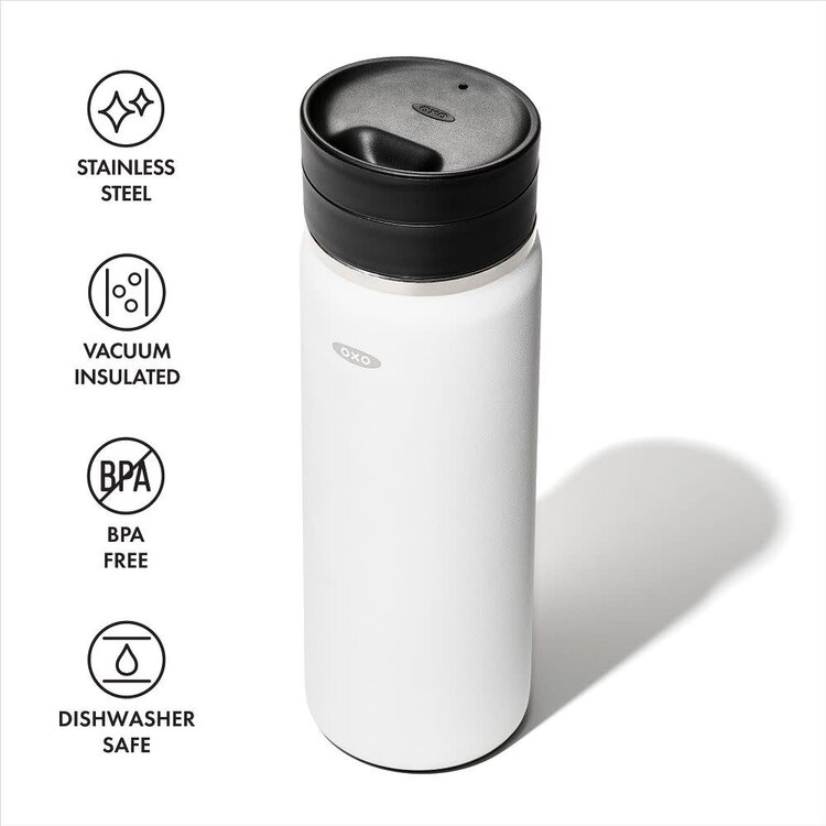 OXO OXO 16oz Quartz White Thermos