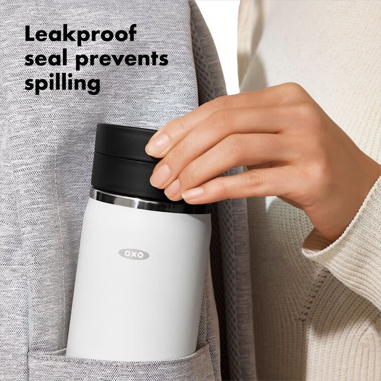 OXO OXO 16oz Quartz White Thermos