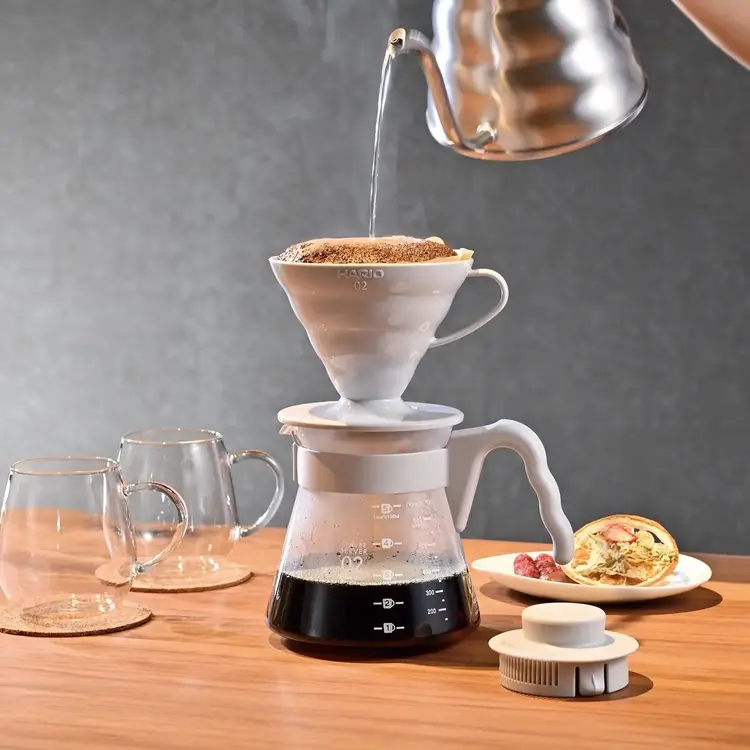 Hario Hario White #2 Pourover Brew Kit