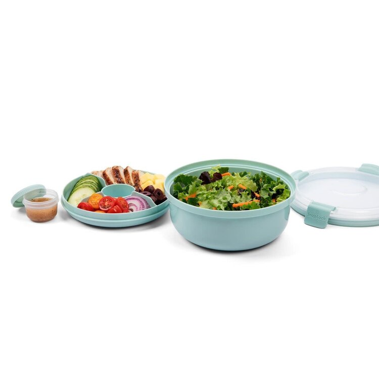 Salad Keeper & Dressing Container