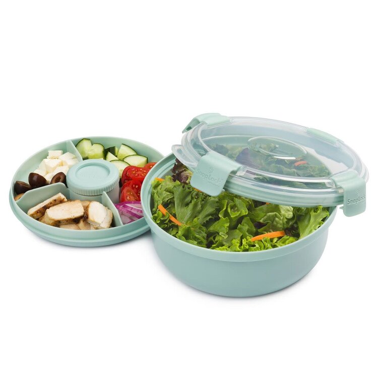 Salad Keeper & Dressing Container