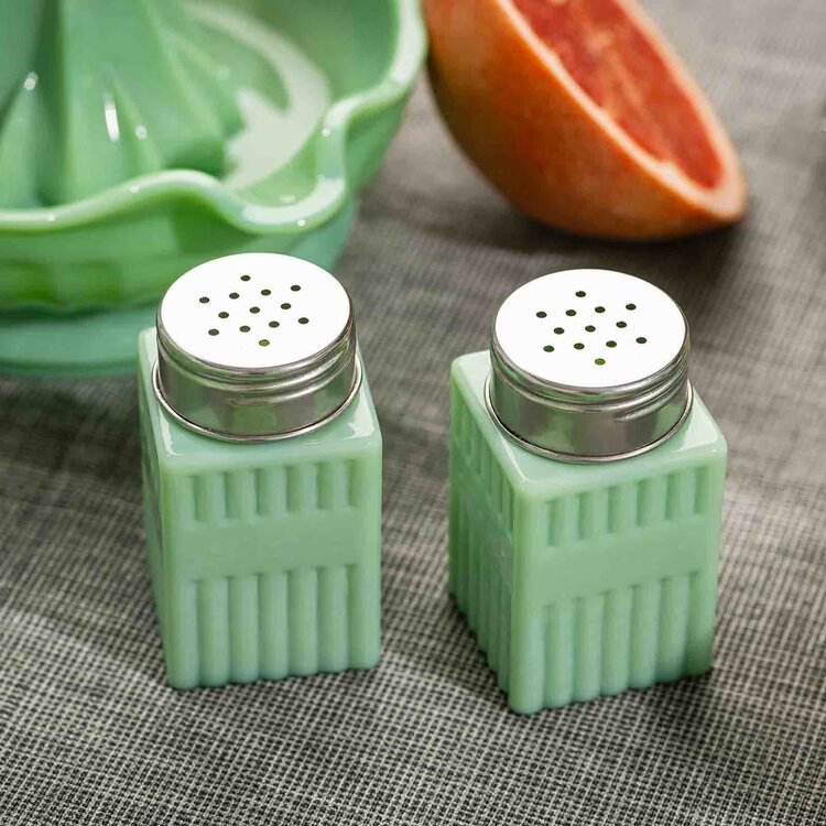 Jadeite Salt & Pepper Shaker