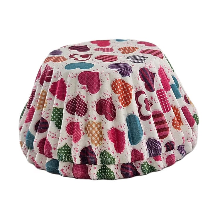 Hearts Baking Cups, set of 50