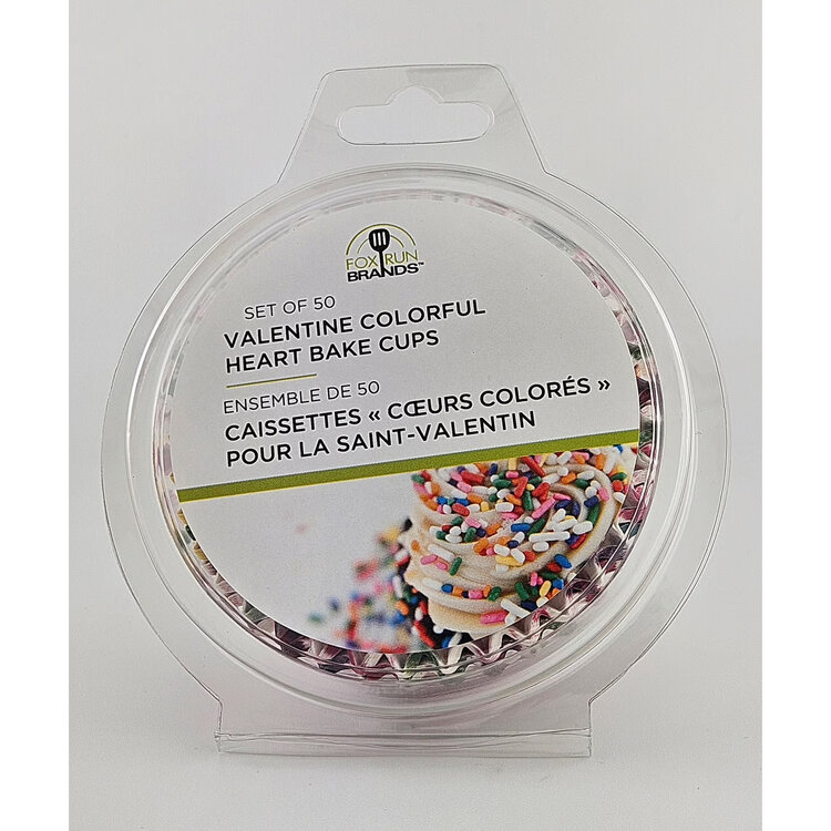 Hearts Baking Cups, set of 50