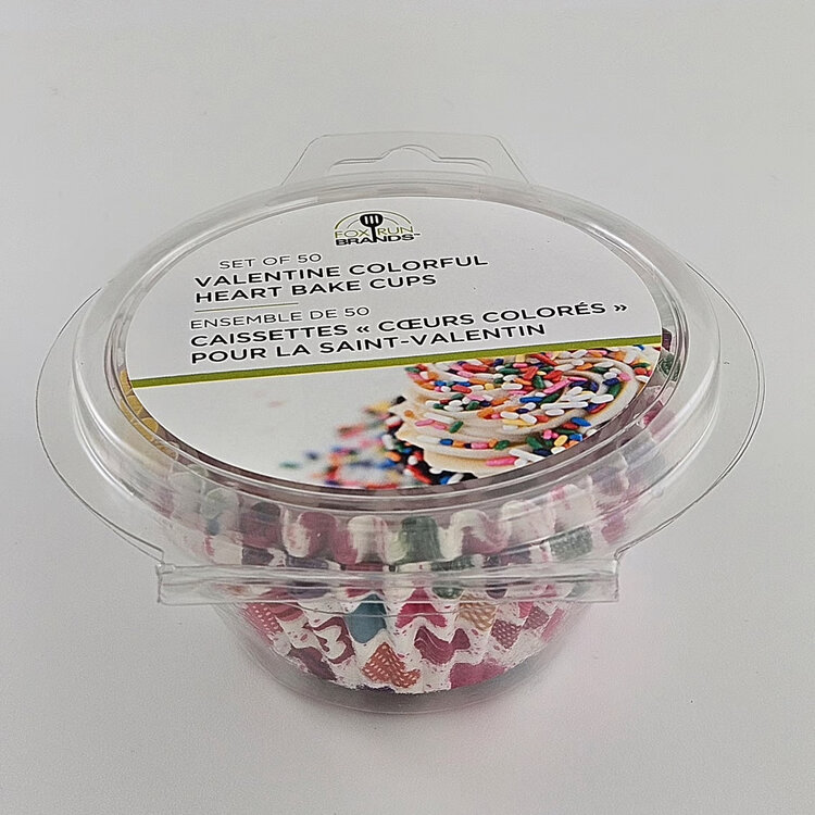 Hearts Baking Cups, set of 50
