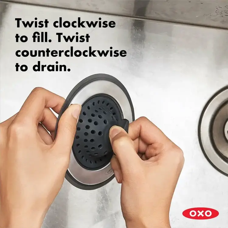 OXO OXO Charcoal Sink Stopper & Strainer