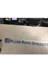 Decal  WILLIAM WOODS UNIVERSITY 2x17