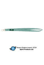 Newport Gingham Lanyard Dk. Green