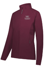 Equestrian LDS Featherlite Softshell Jacket Maroon