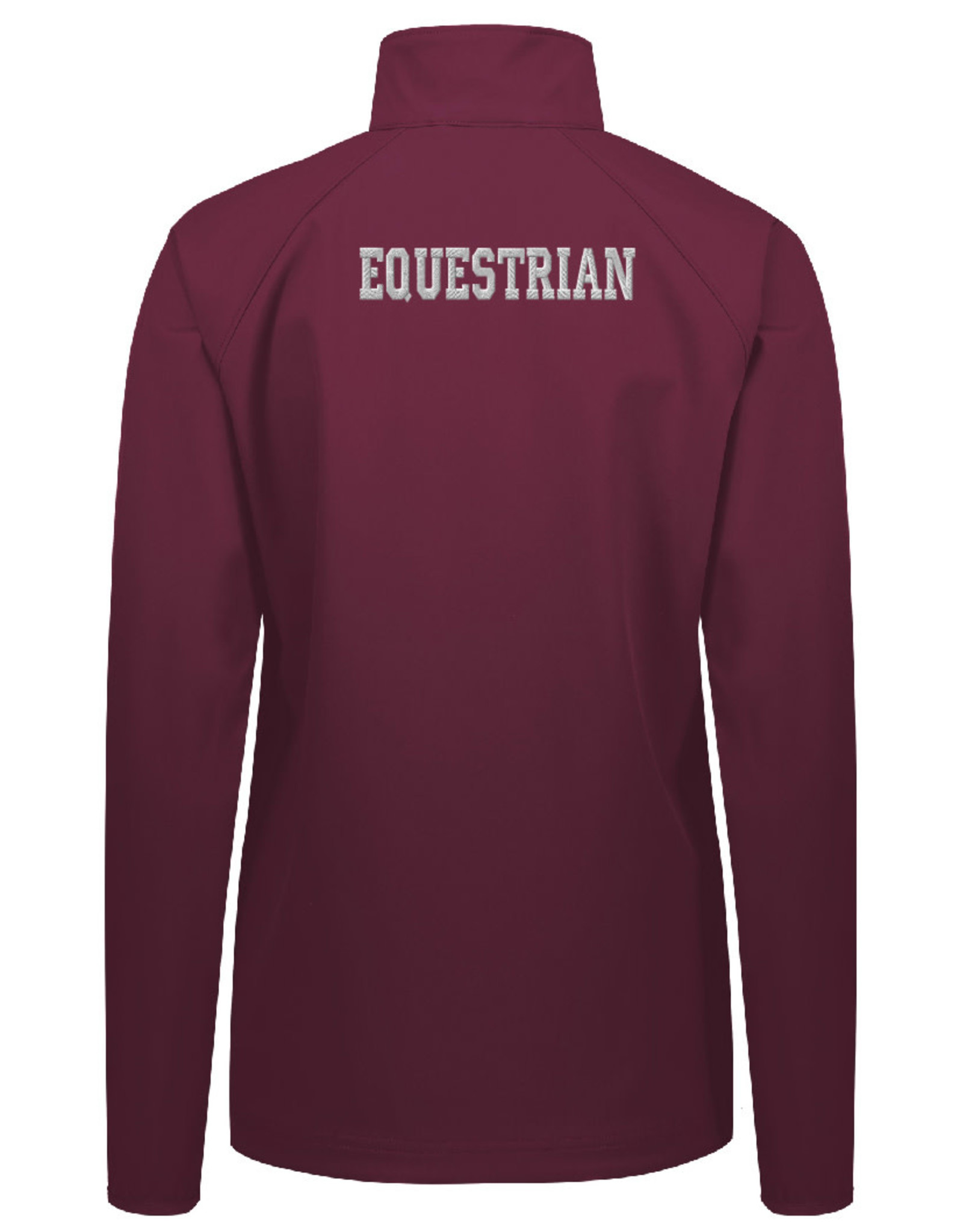 Equestrian LDS Featherlite Softshell Jacket Maroon
