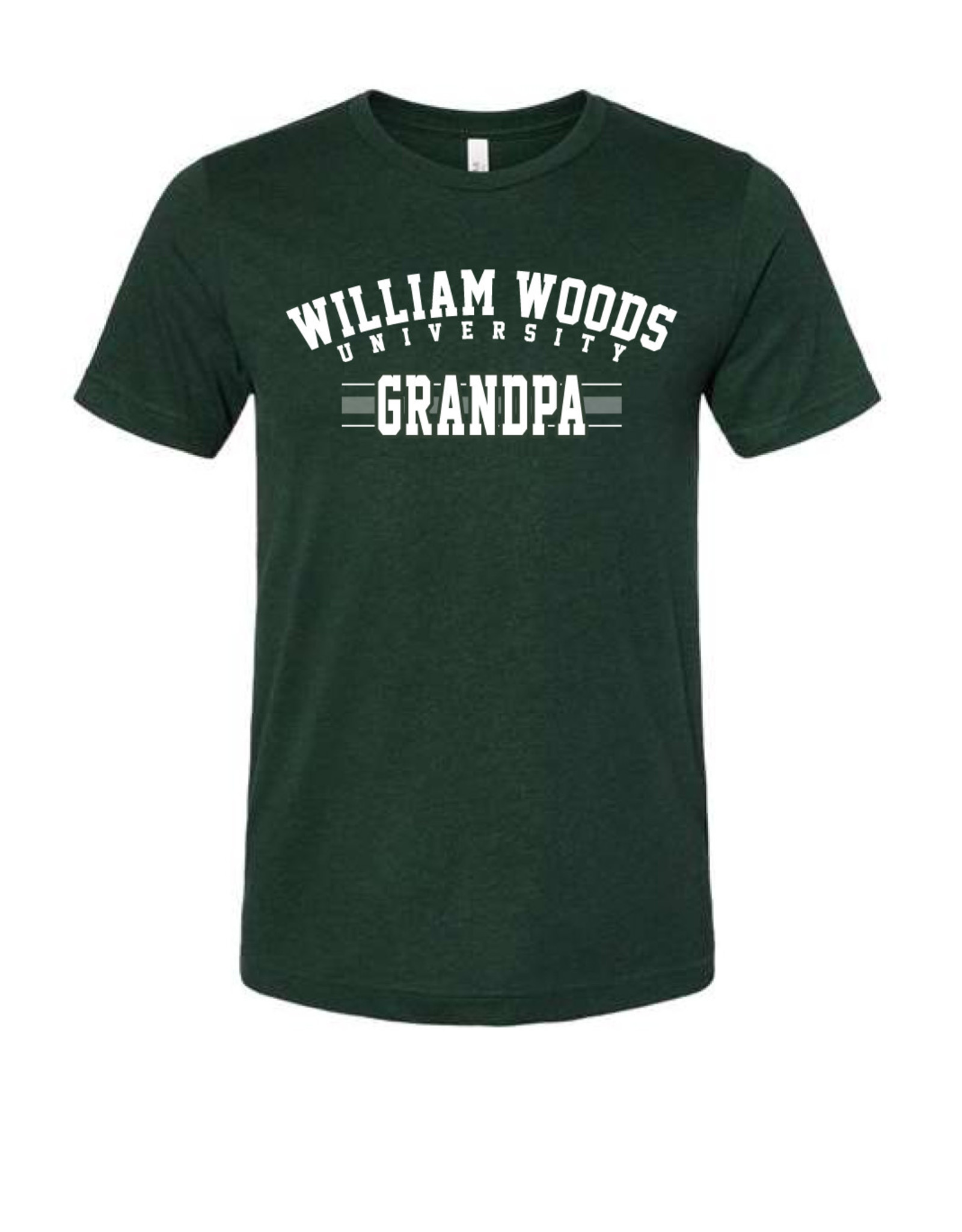 Bella Canvas Grandpa Shirt-Htr. Emerald