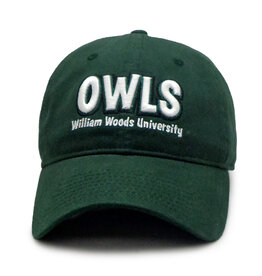 The Game Owls WWU hat G19-312 one sz. dk. green