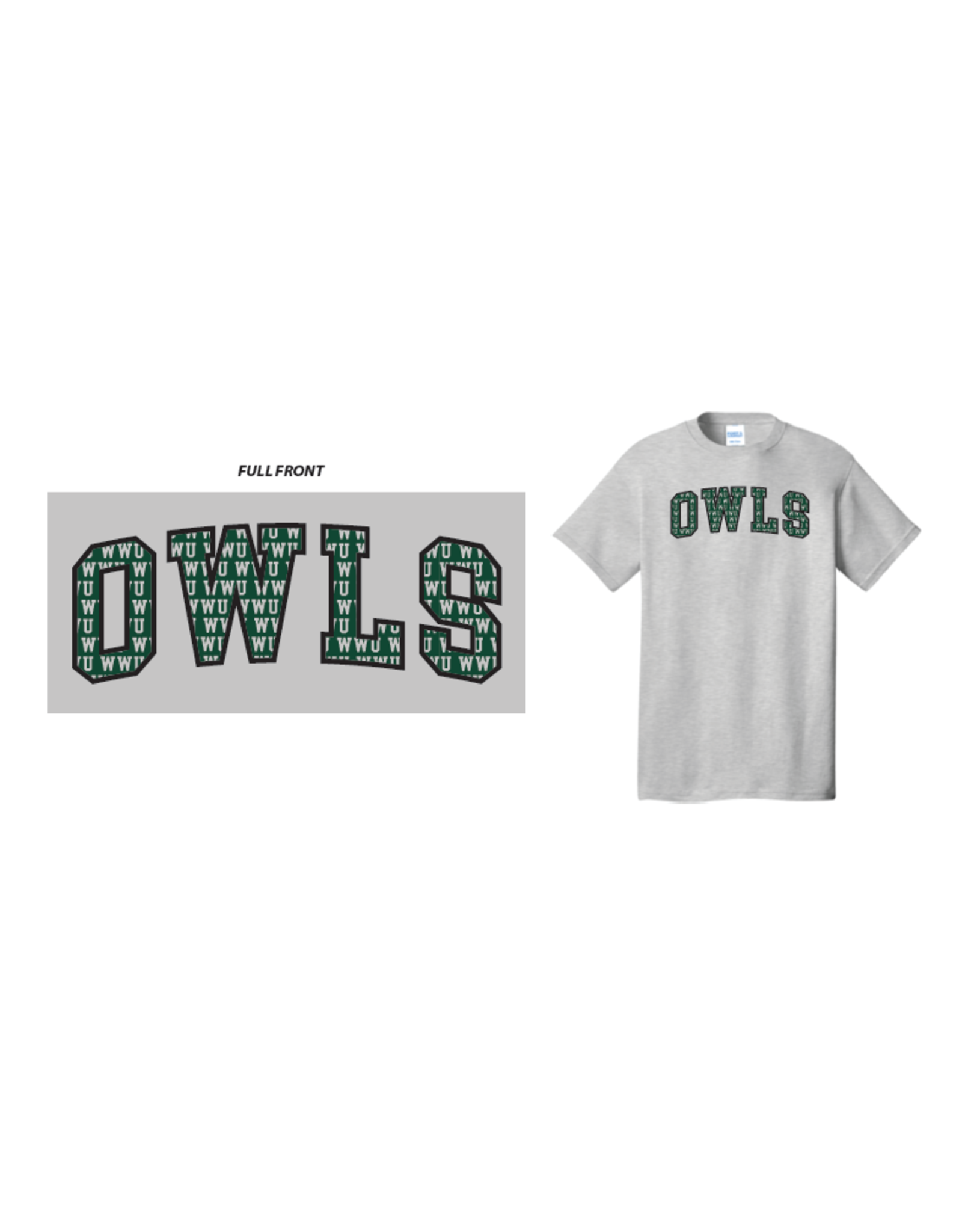 Gotcha Covered Gildan Short sleeve Owls tshirt-Ash