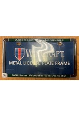 ASL License plate frame