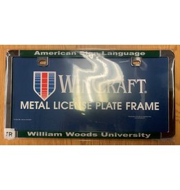 ASL License plate frame