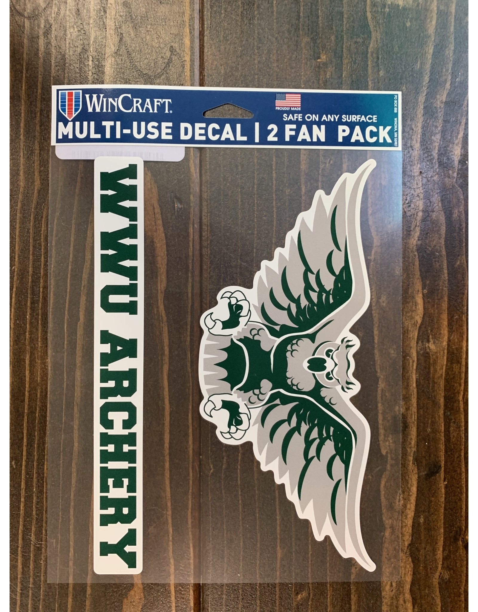 WWU Archery decal