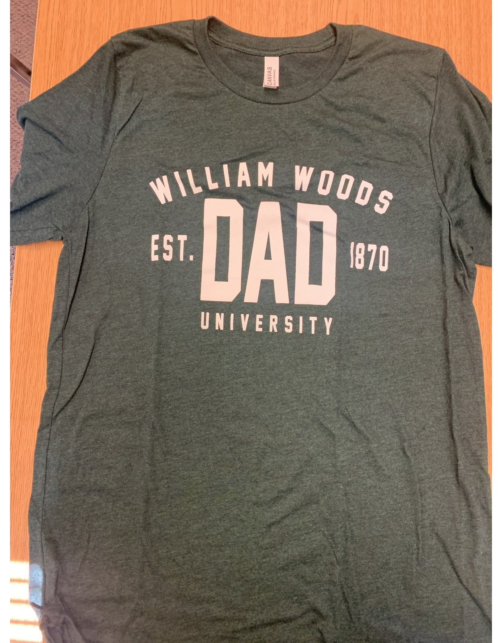 2022 Dad short sleeve tee heather emeral