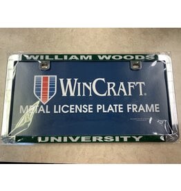 2023 William Woods University license plate frame