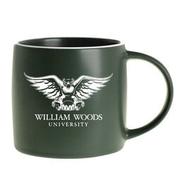 2023 William Woods University Owl Mascot 17 oz. Green Mug