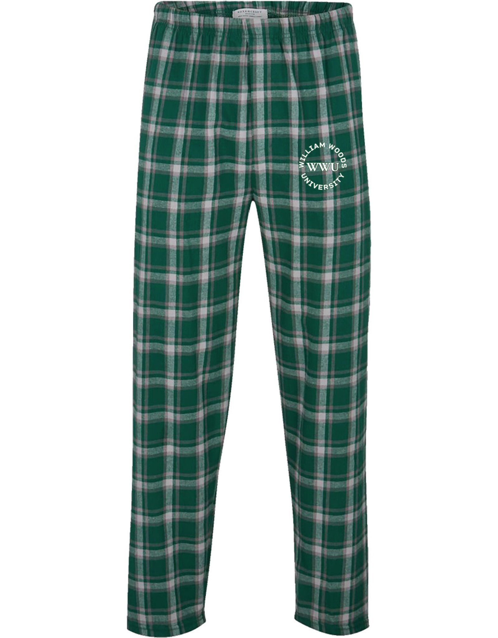 2023 College House William Woods Univ. WWU Flannel PJ Pants