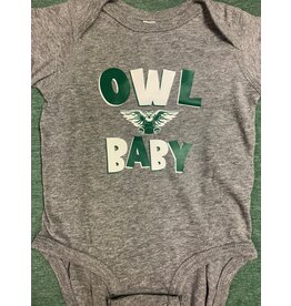 2023 D Sport Owl Baby onesie