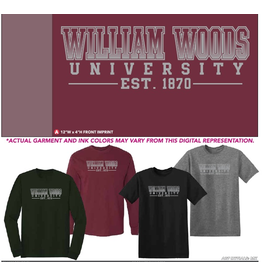 2023 College House William Woods Univ.  Long Sleeve t-shirt