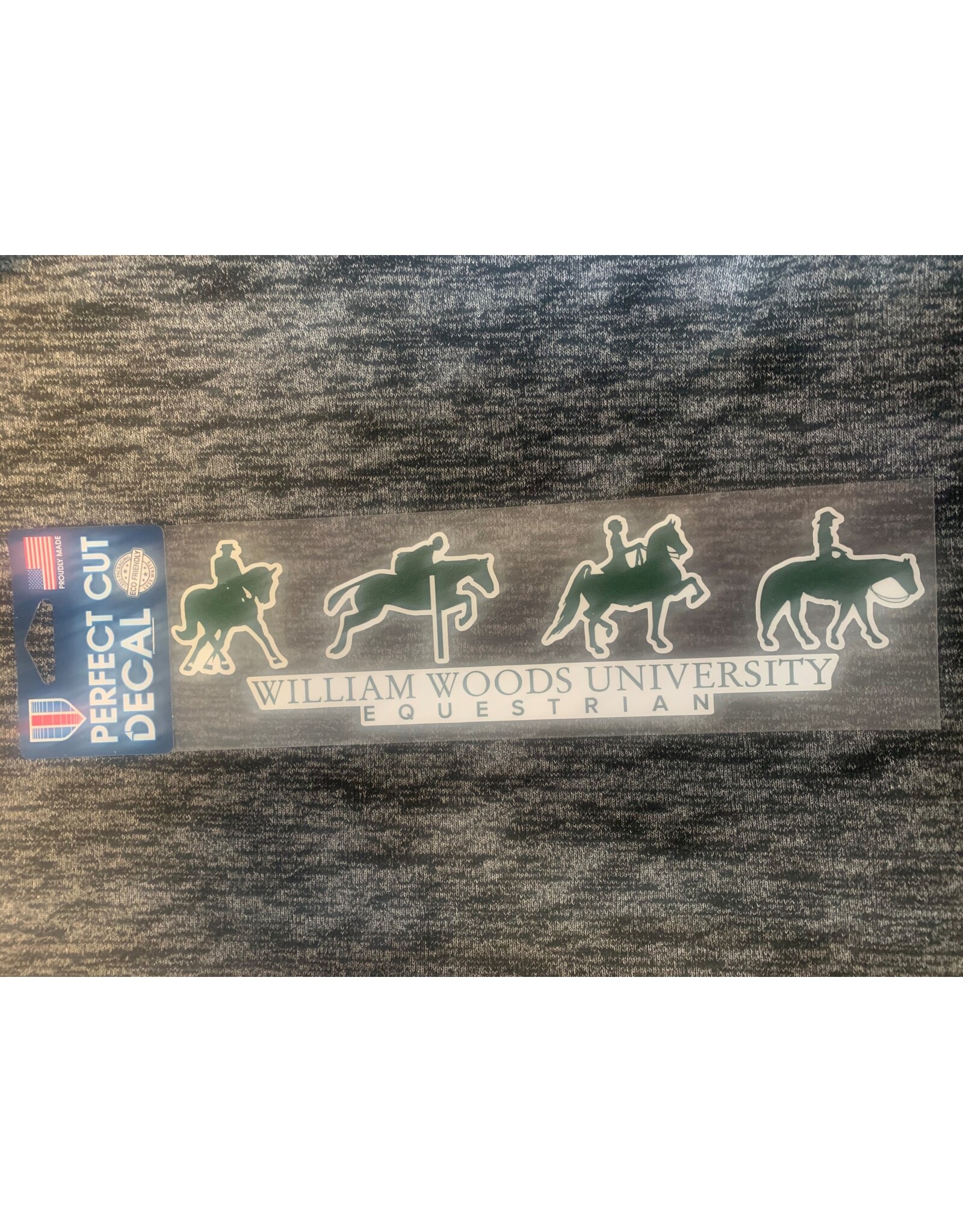 WWU Equestrian decal