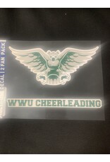 WWU Cheerleading Decal