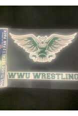 WWU Wrestling Decal