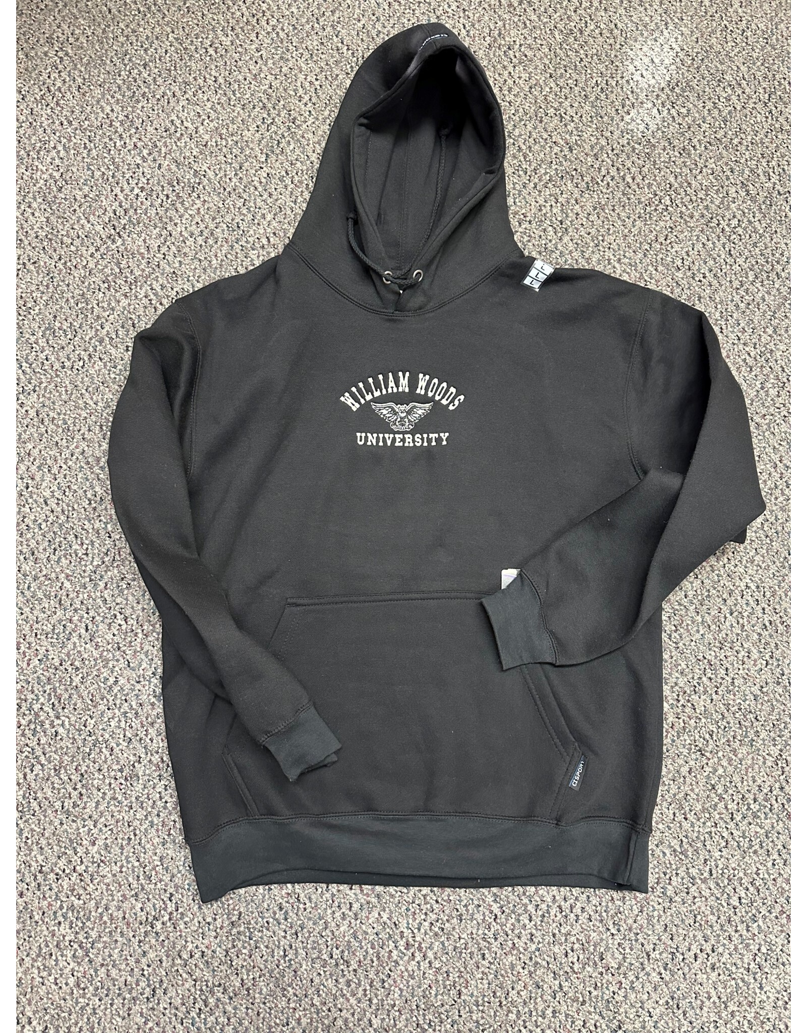 2023 CI Sport WWU black hoodie/ green crew