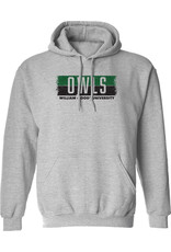 2023 College House Owls WWU gray hoodie