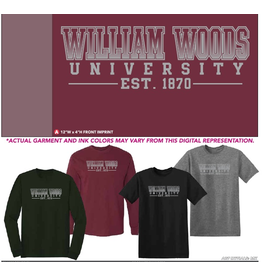 2023 College House William Woods Univ. Est. 1870 SS t-shirt