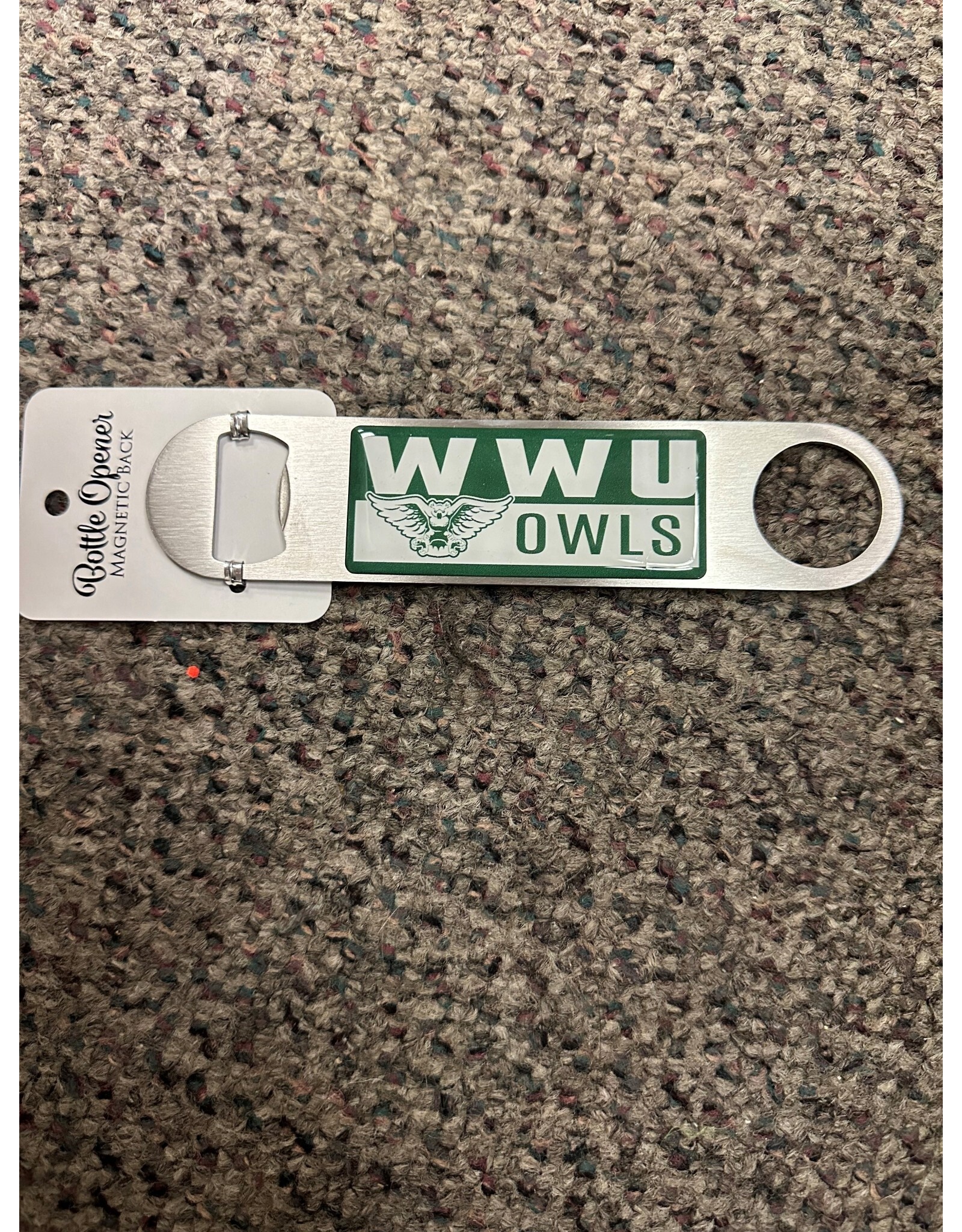 2024 WWU Owls  magnetic bottle opener