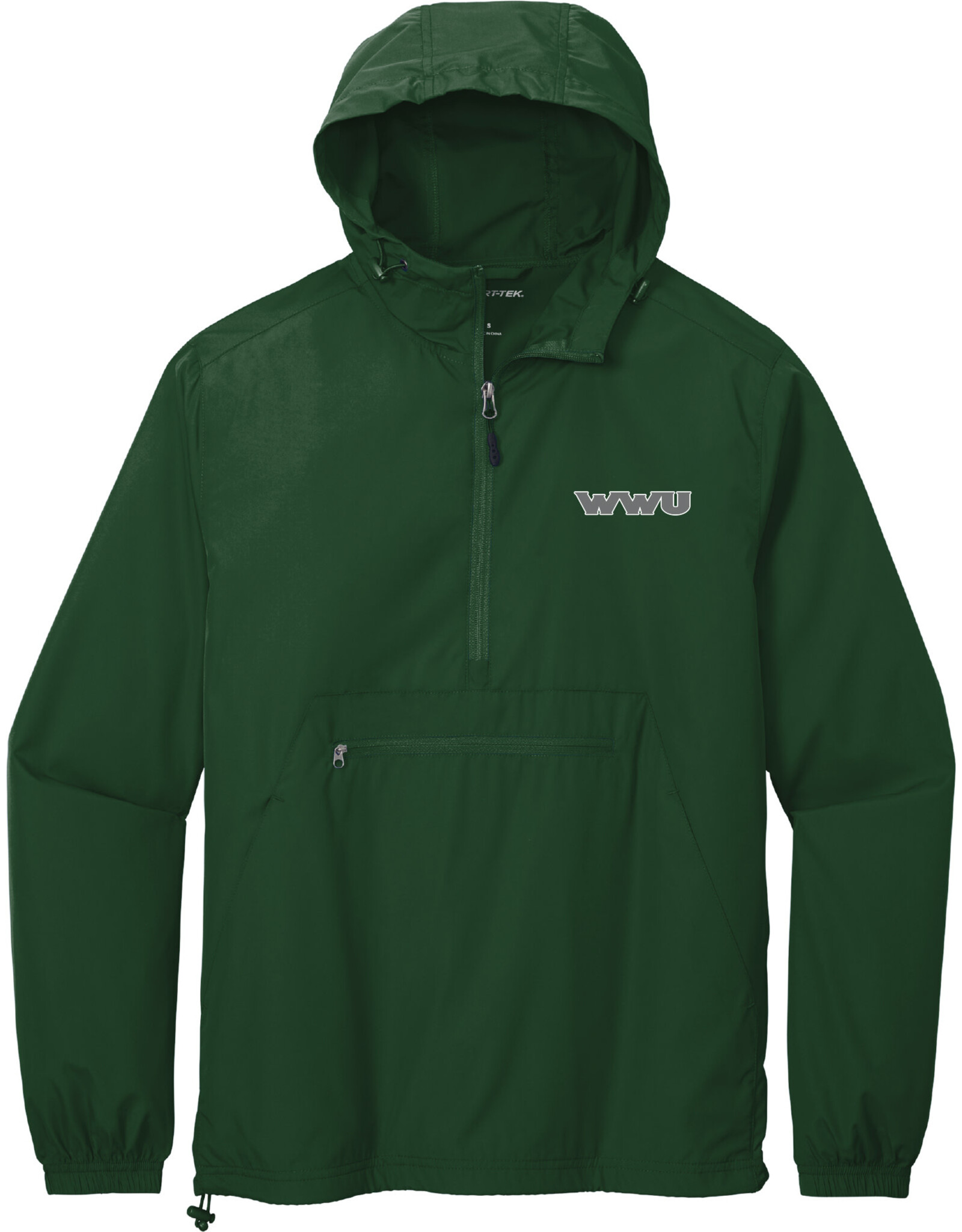 2024 College House WWU lightweight 1/2 zip hooded wind 2024 College House WWU lightweight 1/2 zip hooded wind