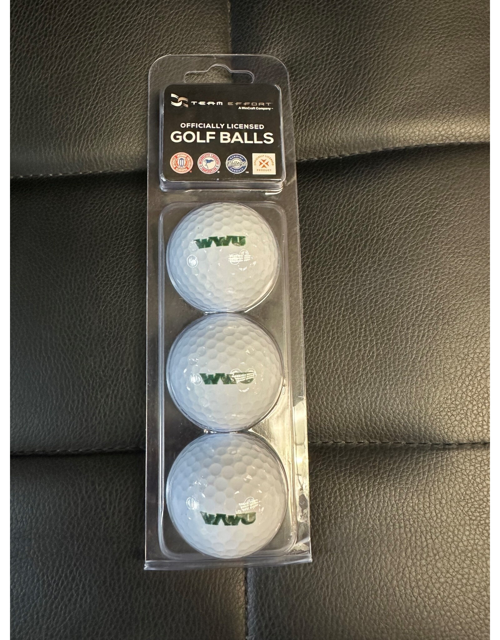 2024  WWU golf ball 3 pack