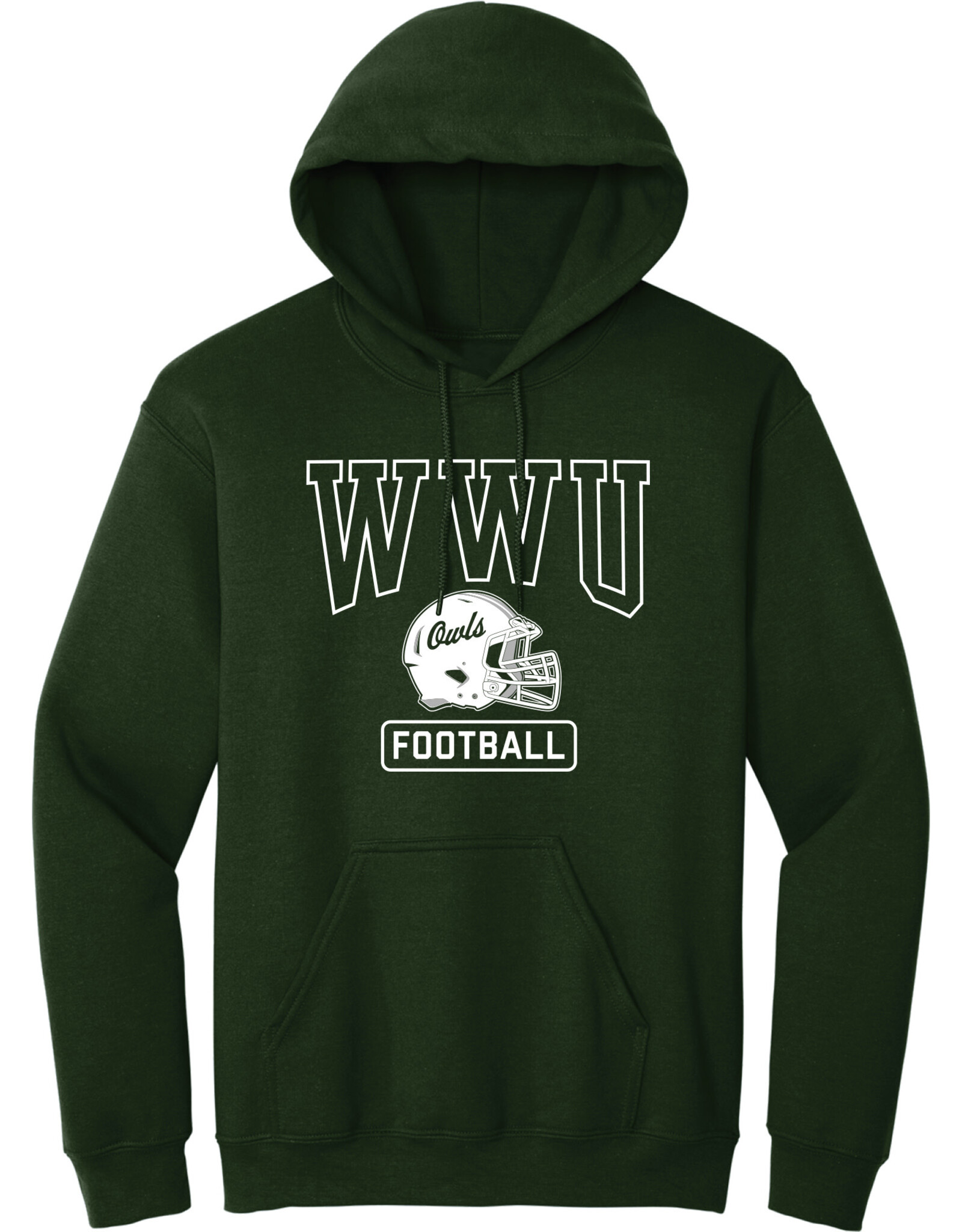 2024 WWU football hoodie