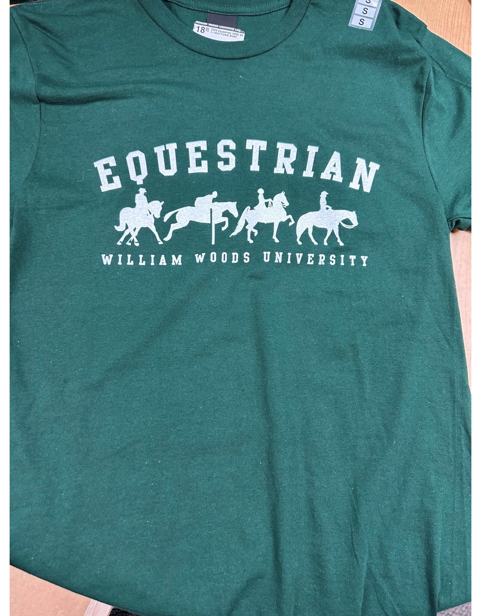 2024 Equestrian WWU SS t-shirt