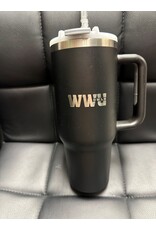 2024 WWU Owls 40oz. thermal tumbler w/ handle
